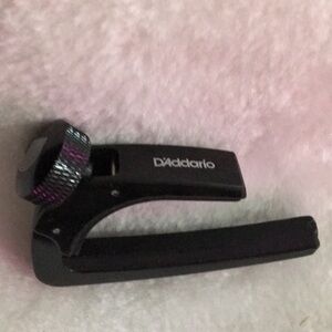 D'Addario Black Guitar Capo